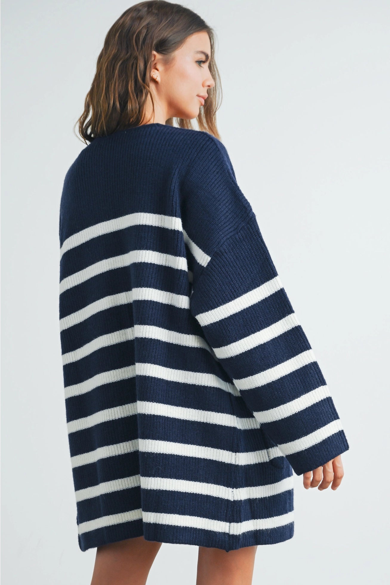 The Stadium Stripes Cardigan