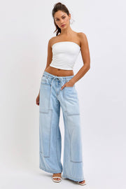 Lennon Wide Leg Cargo Jeans