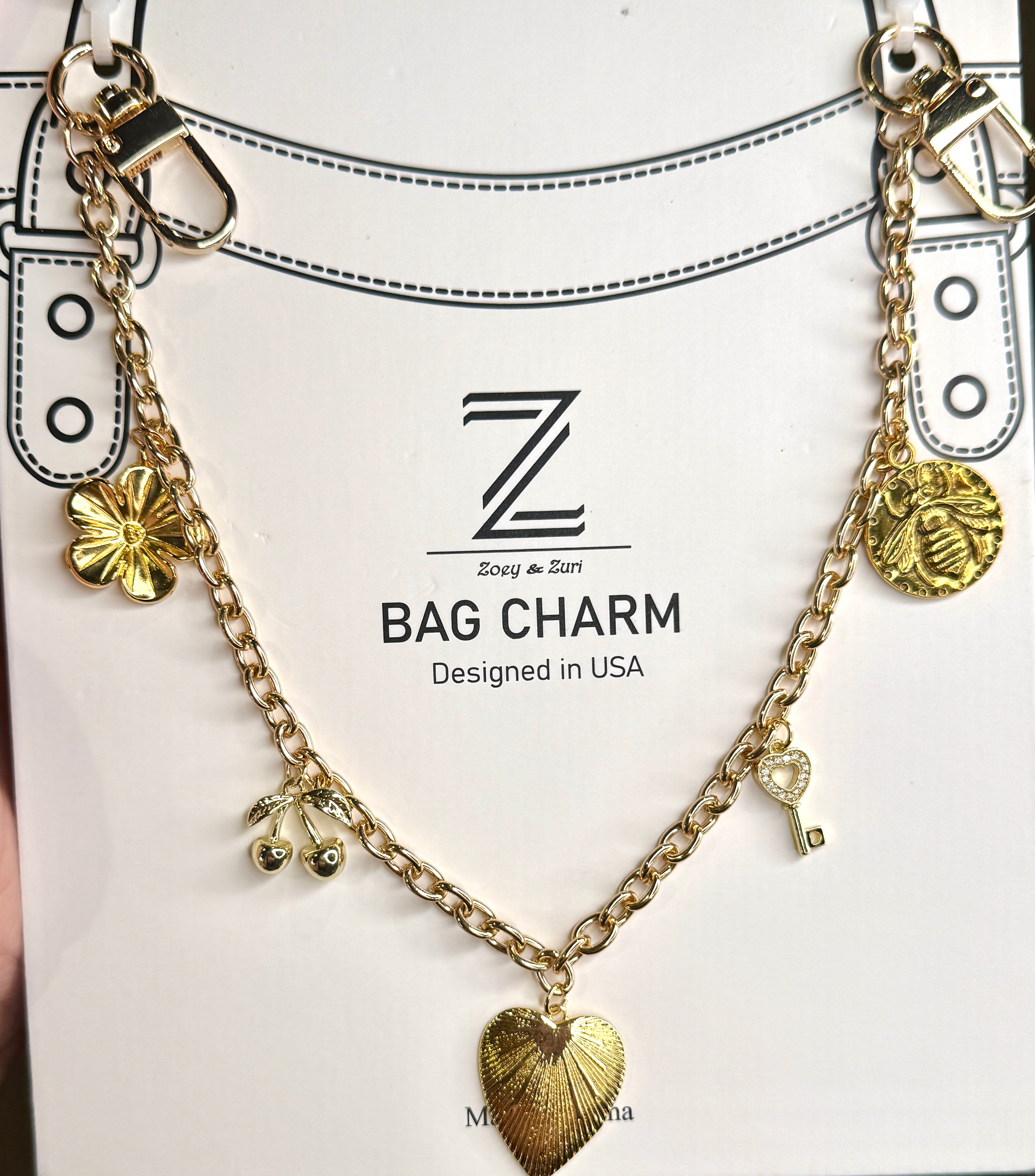 All Things Girly Bag Charm