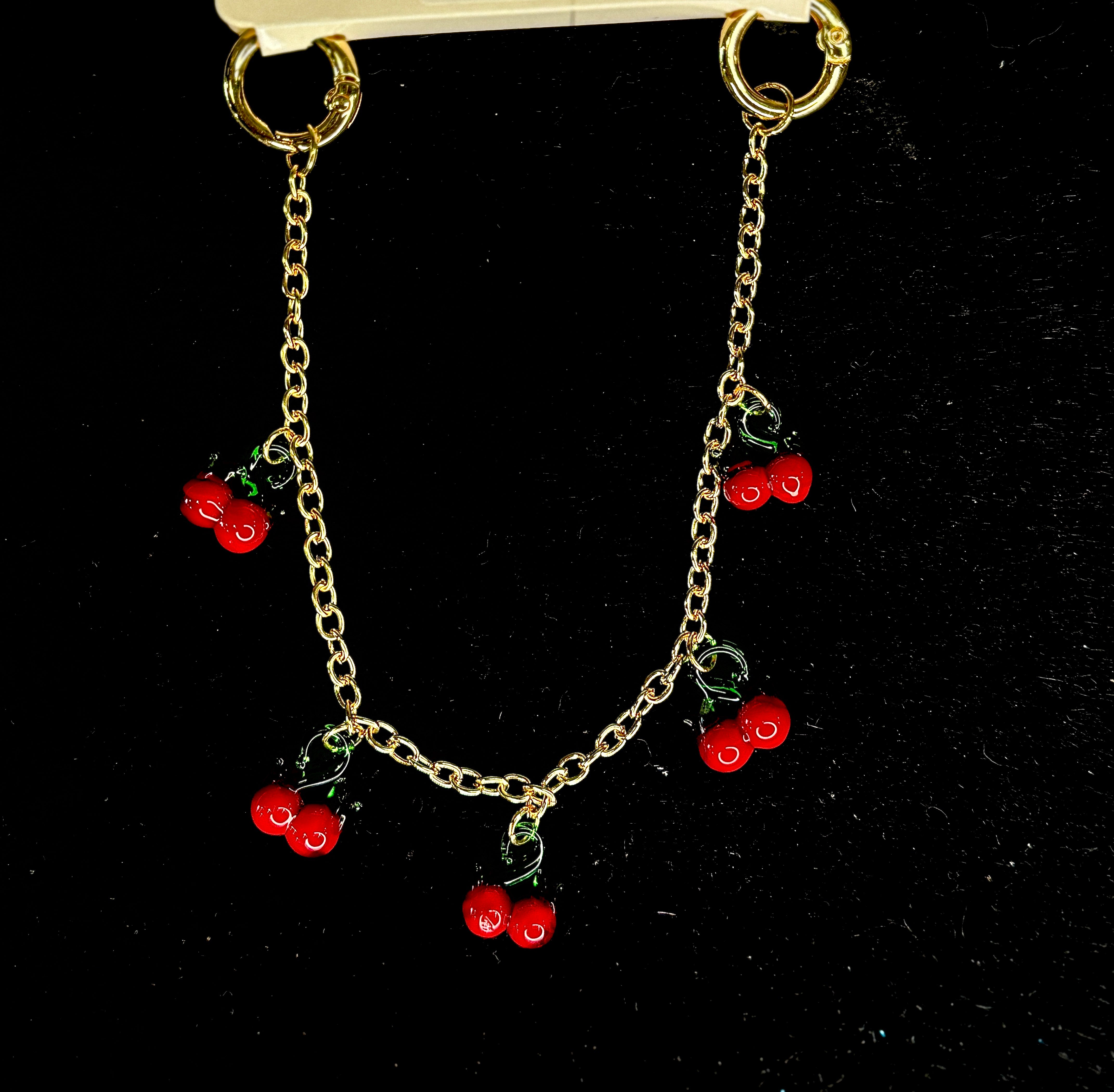 Cherry Bag Charm