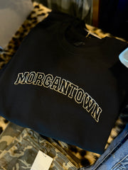 Morgantown Metallic Crewneck 🖤