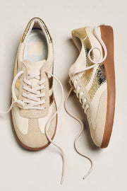 Dolce Vita Retro Gold Accent Sneaker