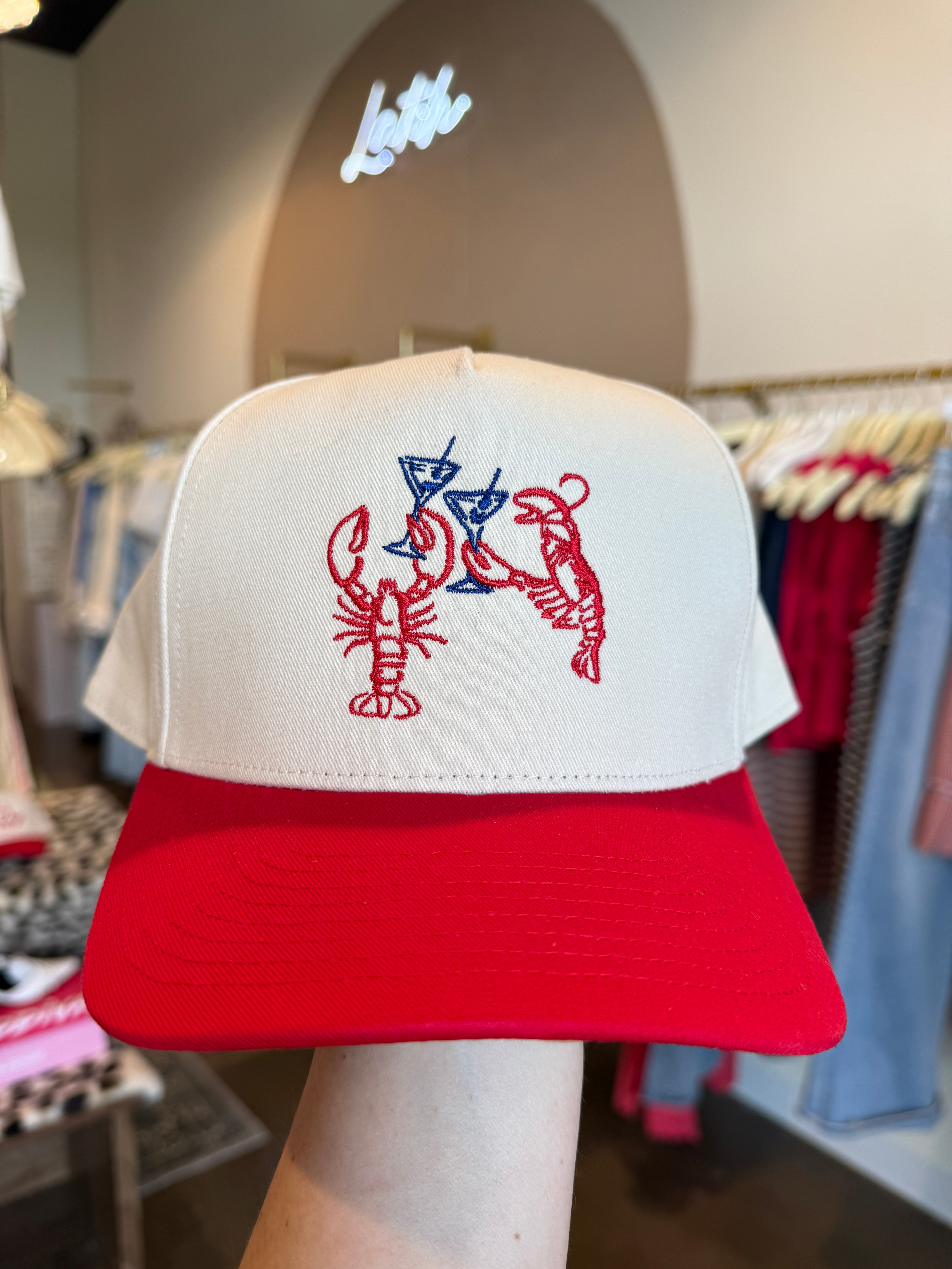 Lobster & Martinis Trucker Hat