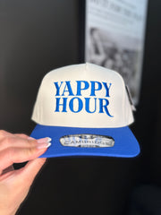 Yappy Hour Trucker Hat - Blue