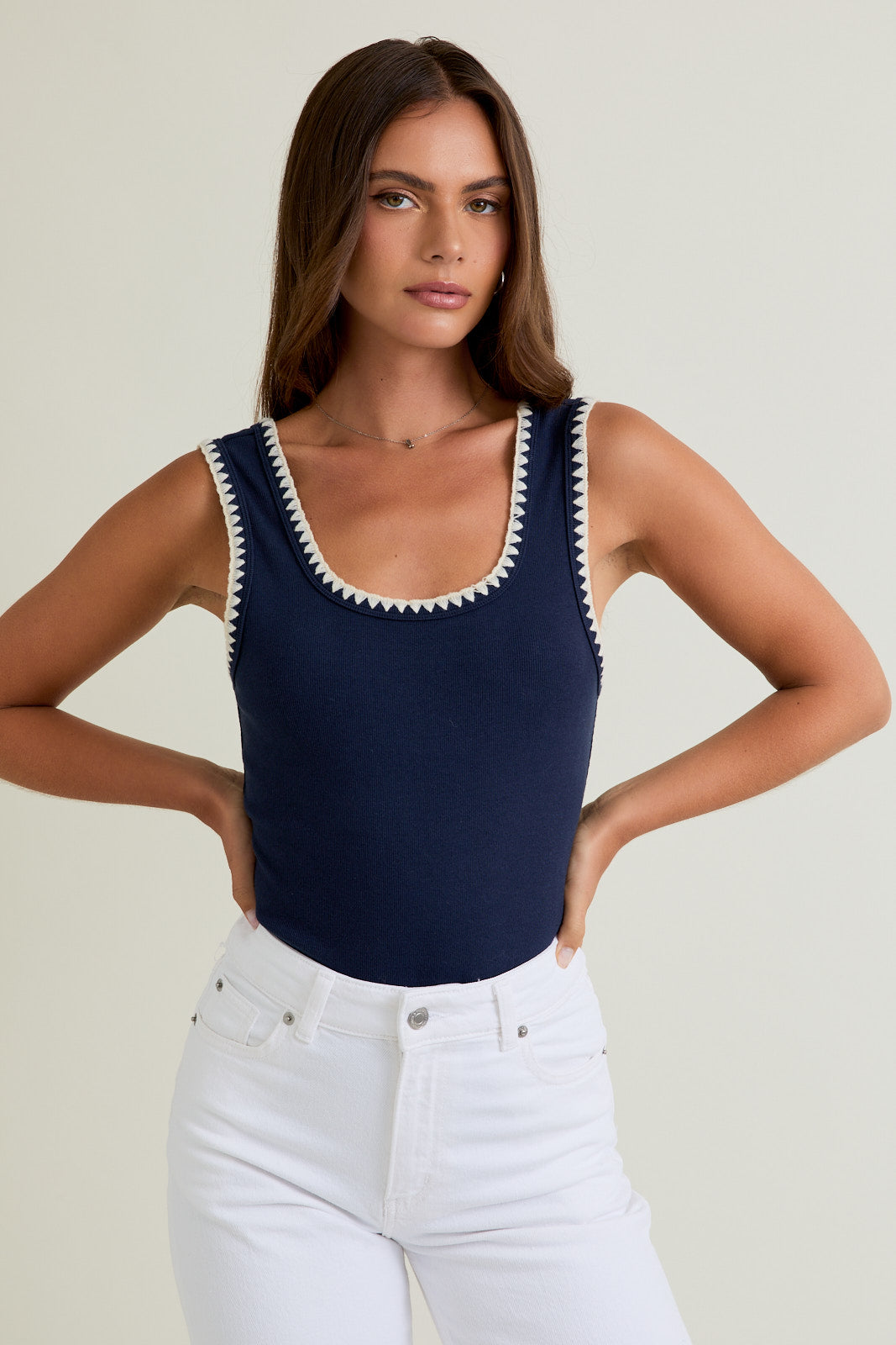 First Down Fit Navy Bodysuit