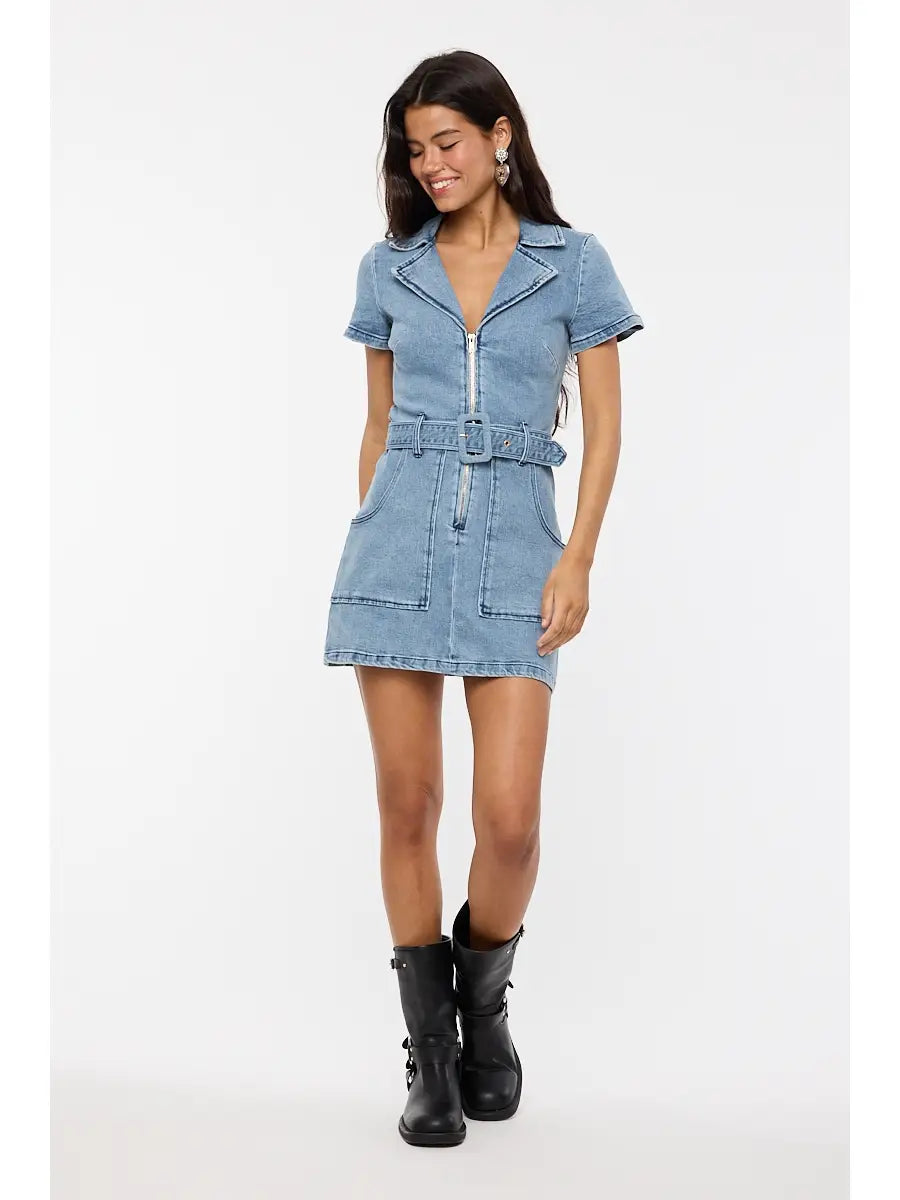 Tailgate Denim Mini