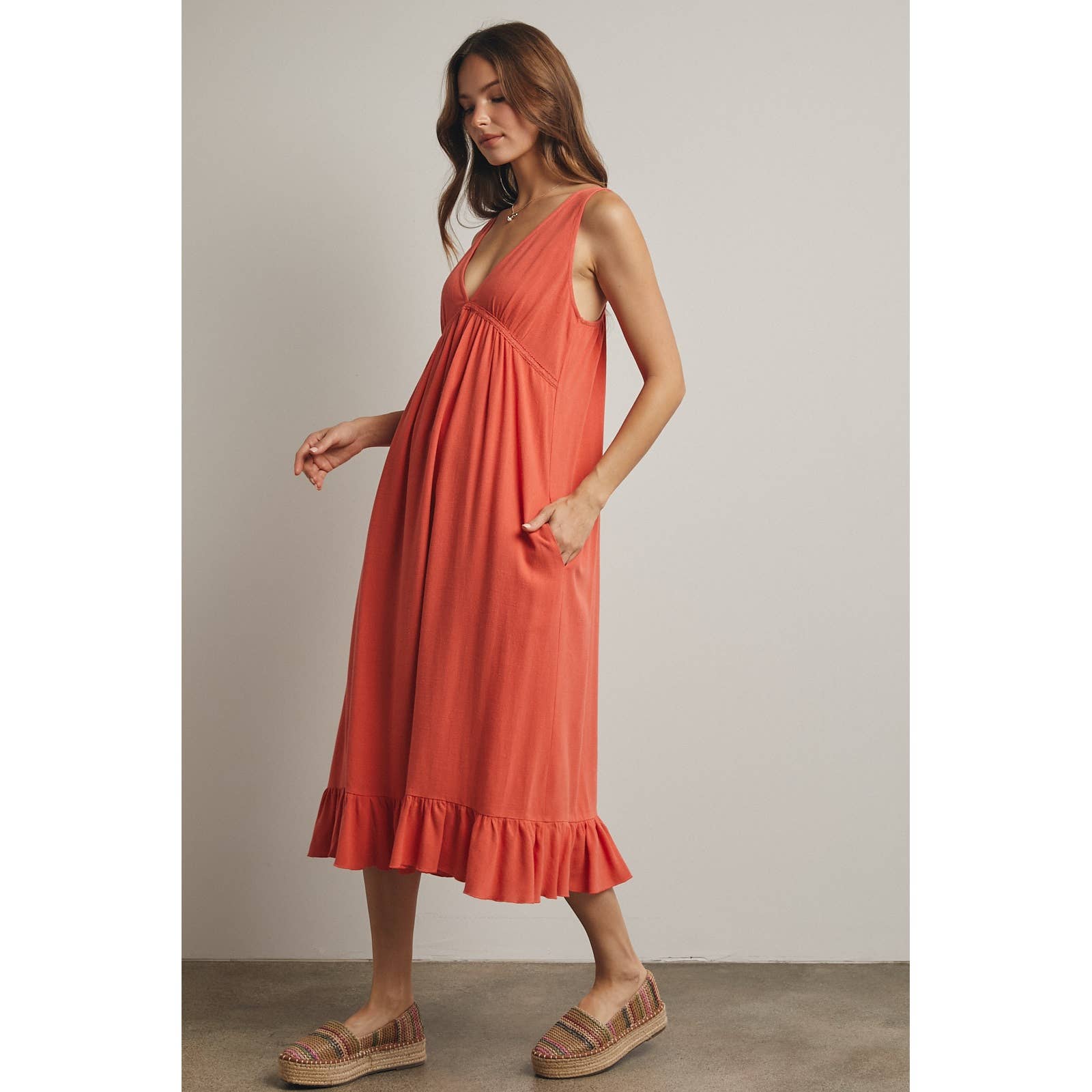 Poppy Breeze Maxi Dress