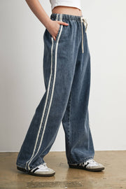 Positano Denim Track Pant