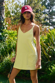 Sunny Days Pocket Romper - Yellow
