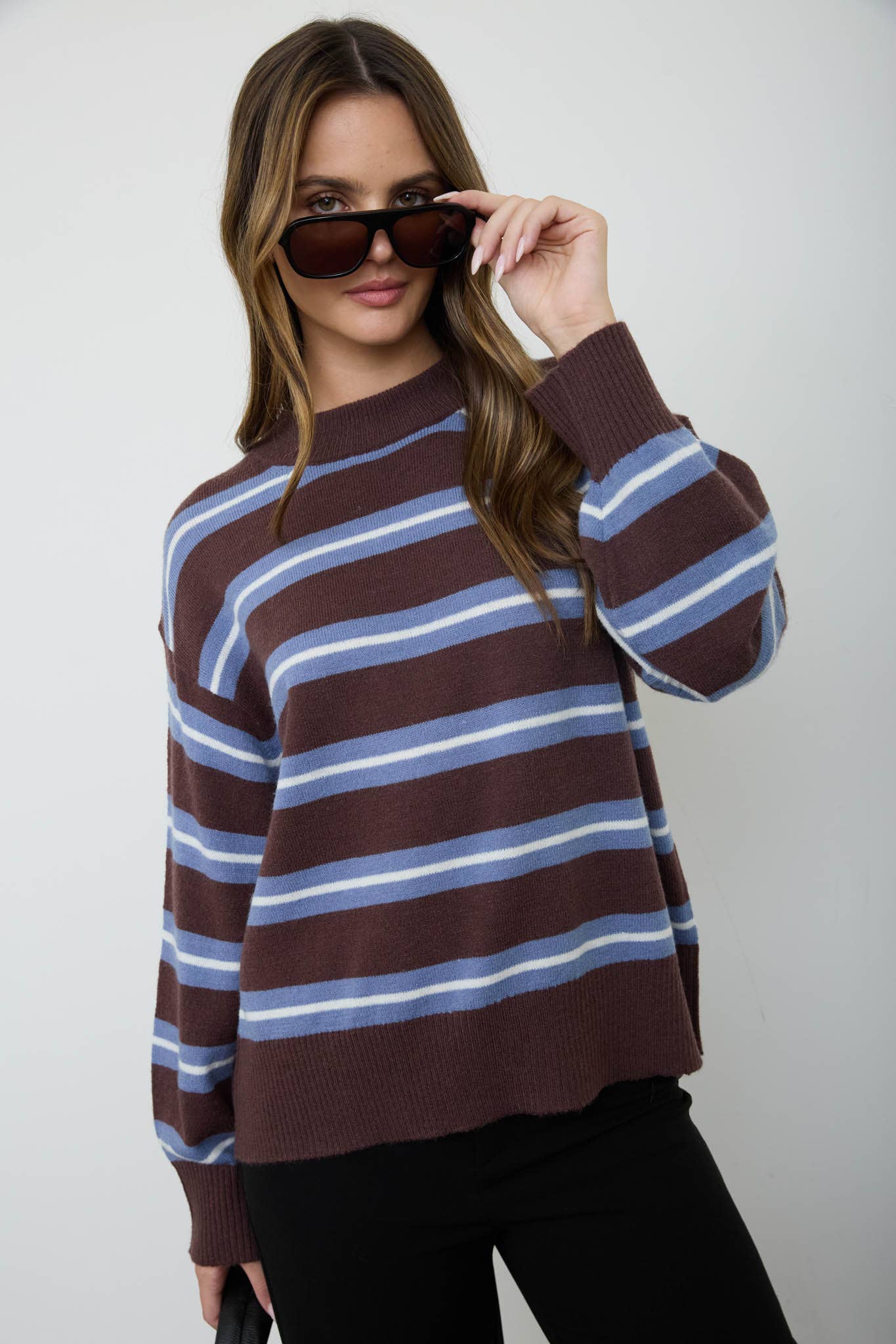 Aspen Stripe Sweater