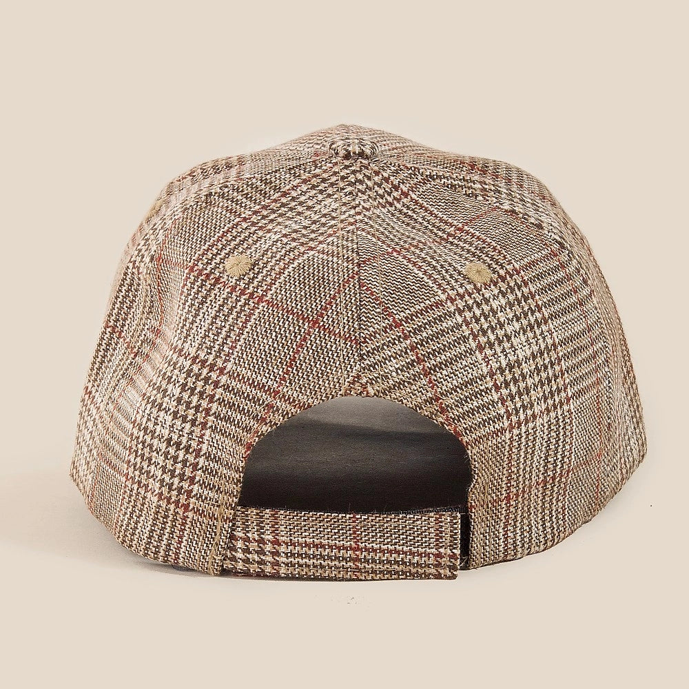 Plaid Baseball Hat