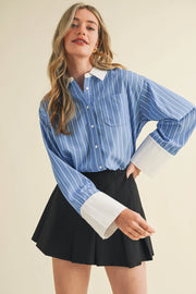 Monroe Power Stripe Shirt