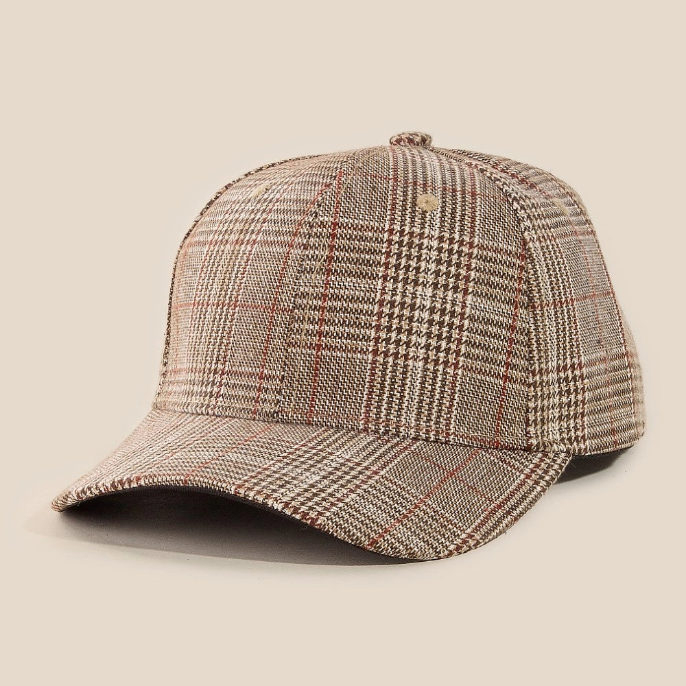 Plaid Baseball Hat