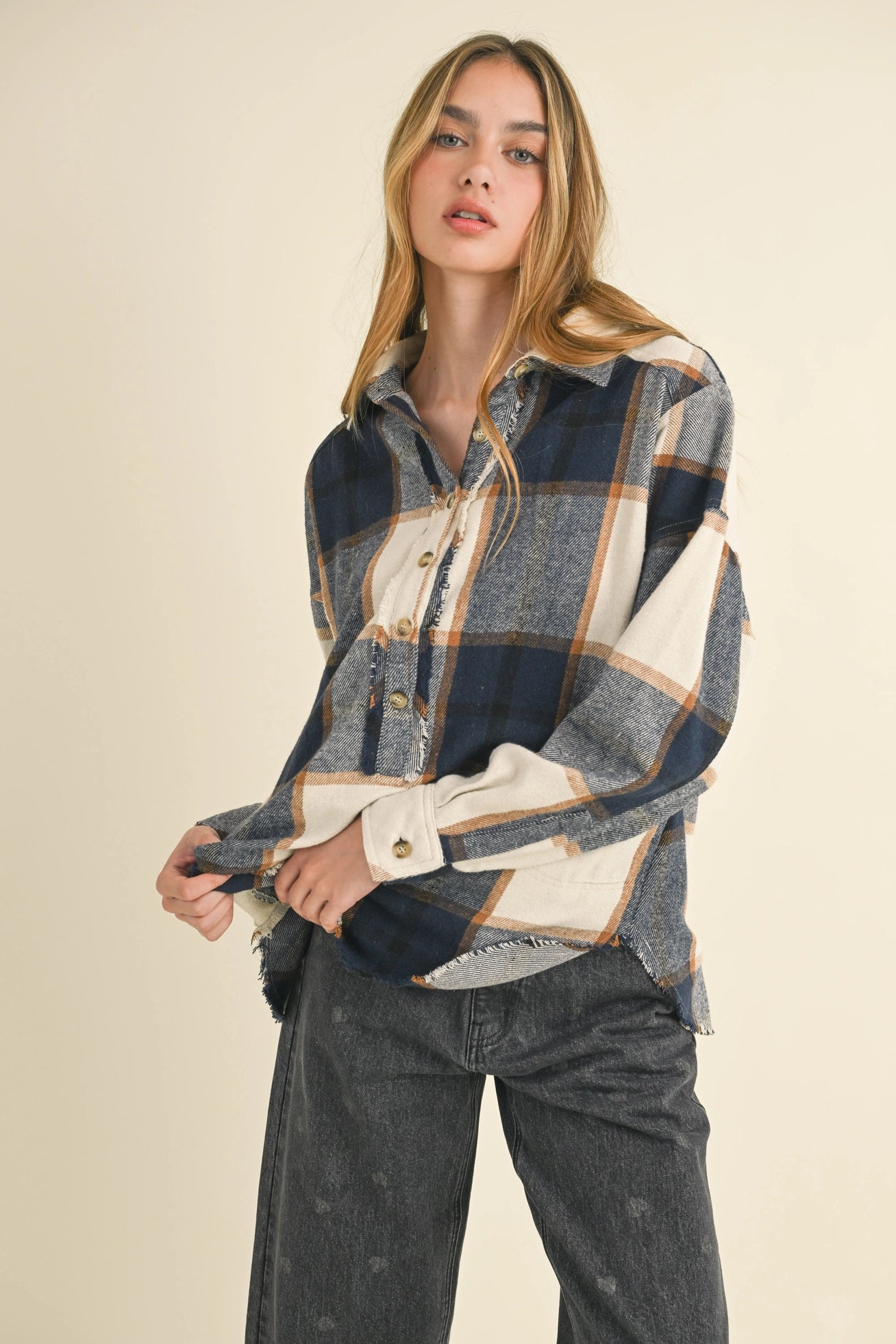 The Blue Lot Plaid Pullover