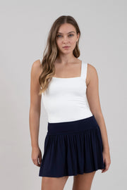 The Foundation Tank - White