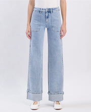 Serenity Cuff High Rise Denim