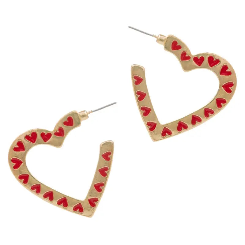 Red Heart Hoops