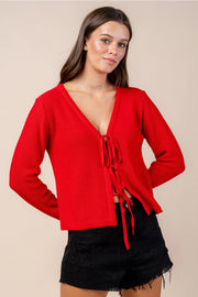 Santa's Kiss Cardigan