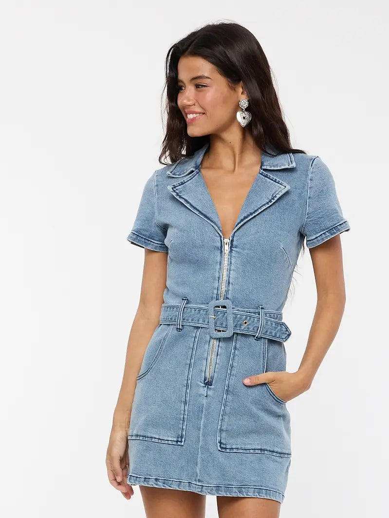 Tailgate Denim Mini