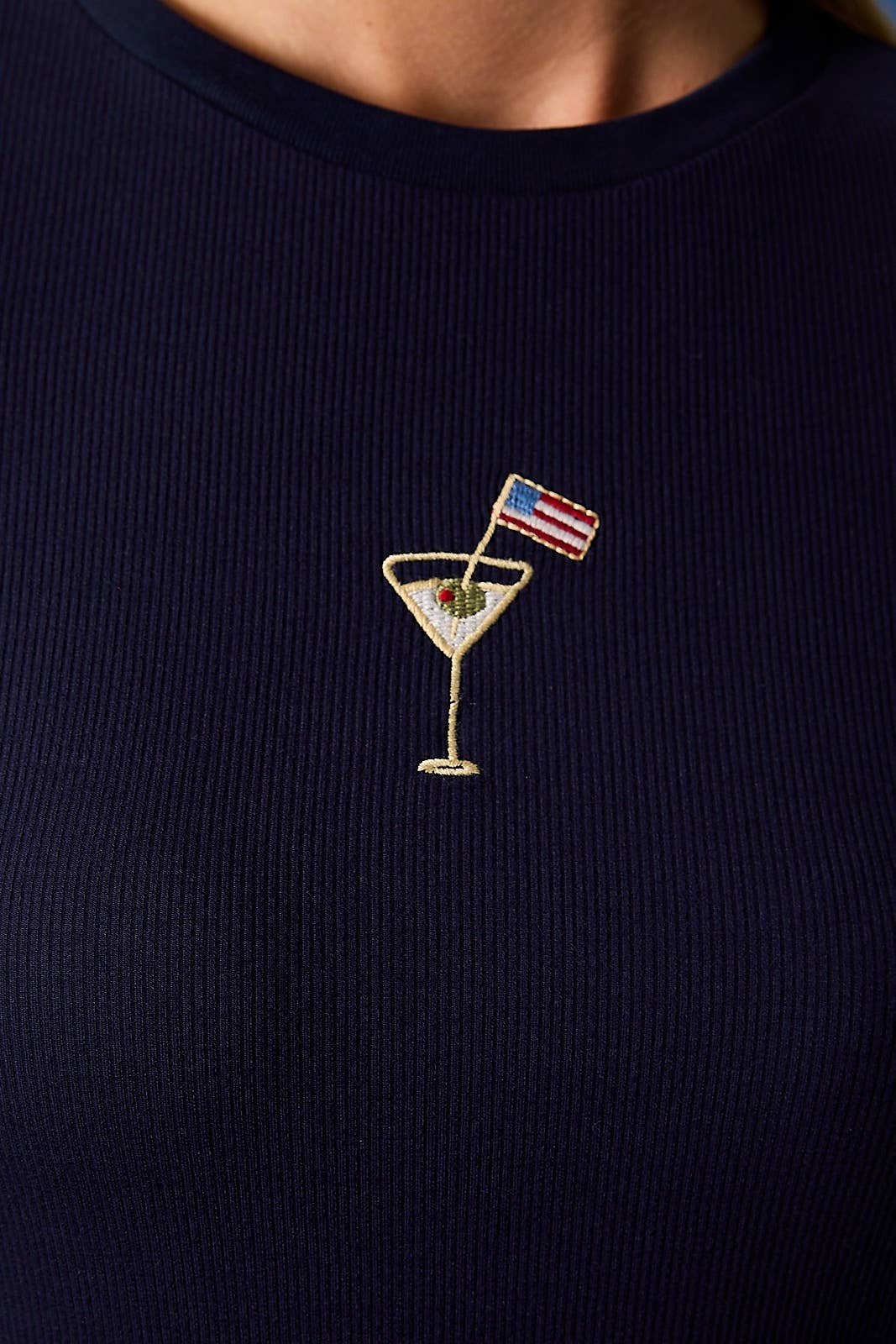 '76 Midnight Martini Tee - NAVY