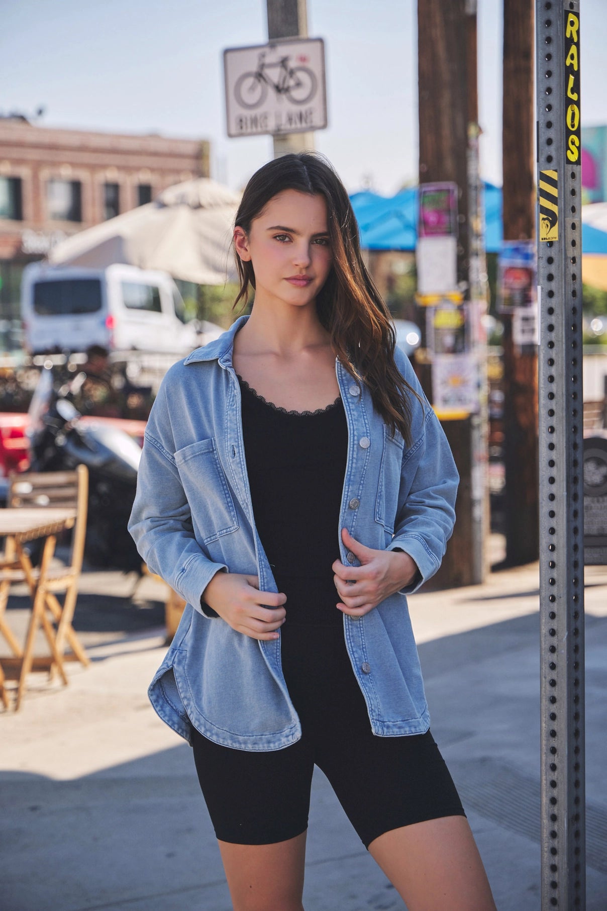 VÉRA | The Soft Denim Shacket