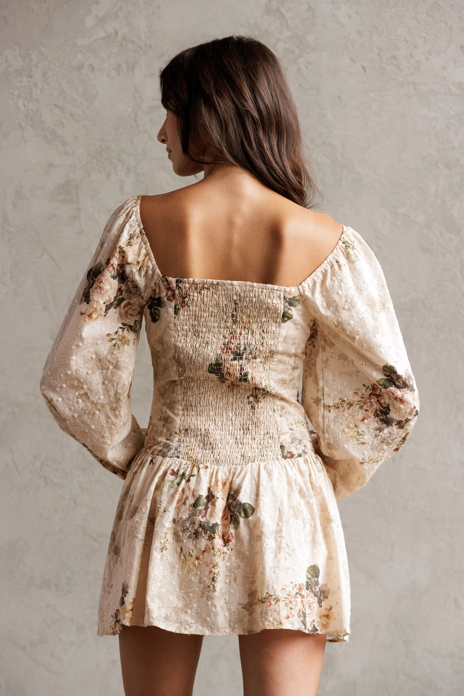 Vintage Harvest Floral Romper