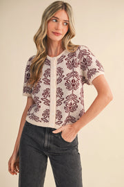 Marlowe Floral Cardigan