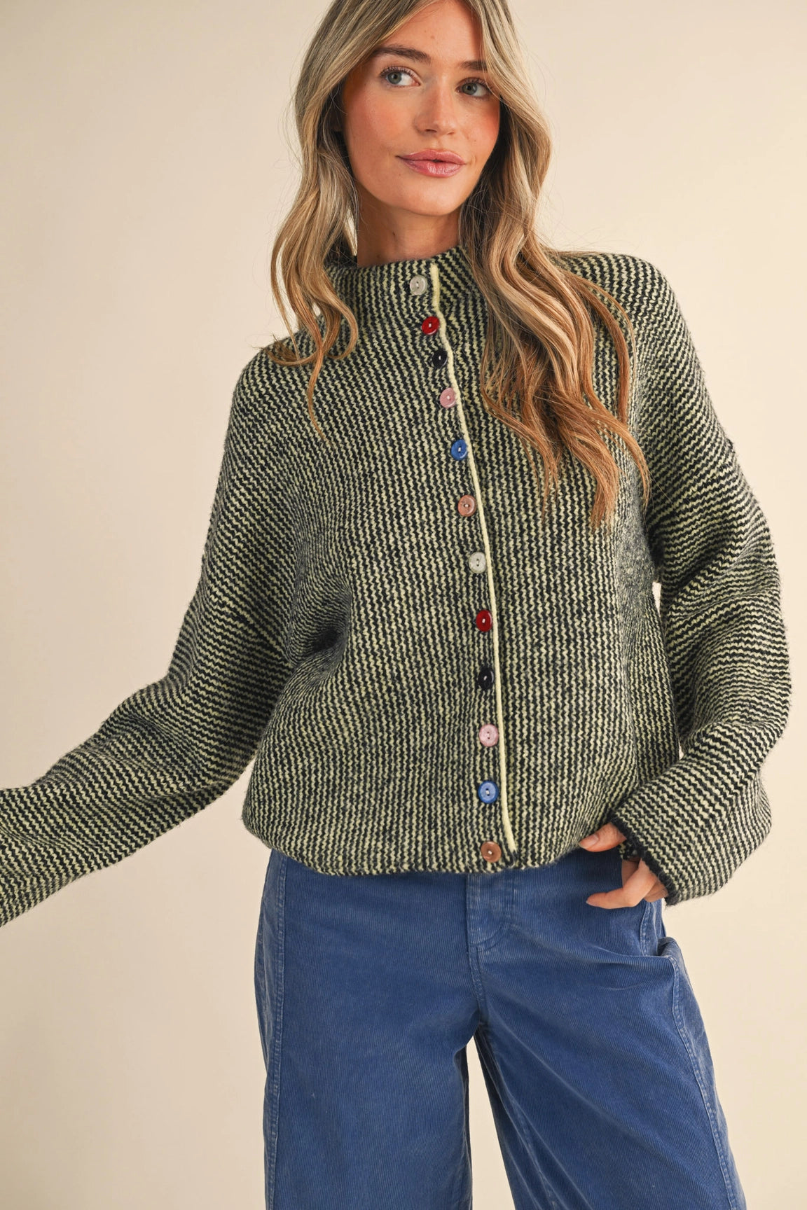 Oliver Pop Cardigan