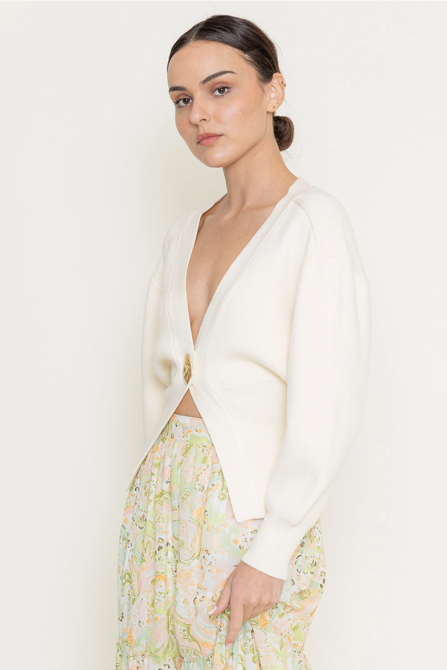 The Fifth Ave Cardigan - Cream