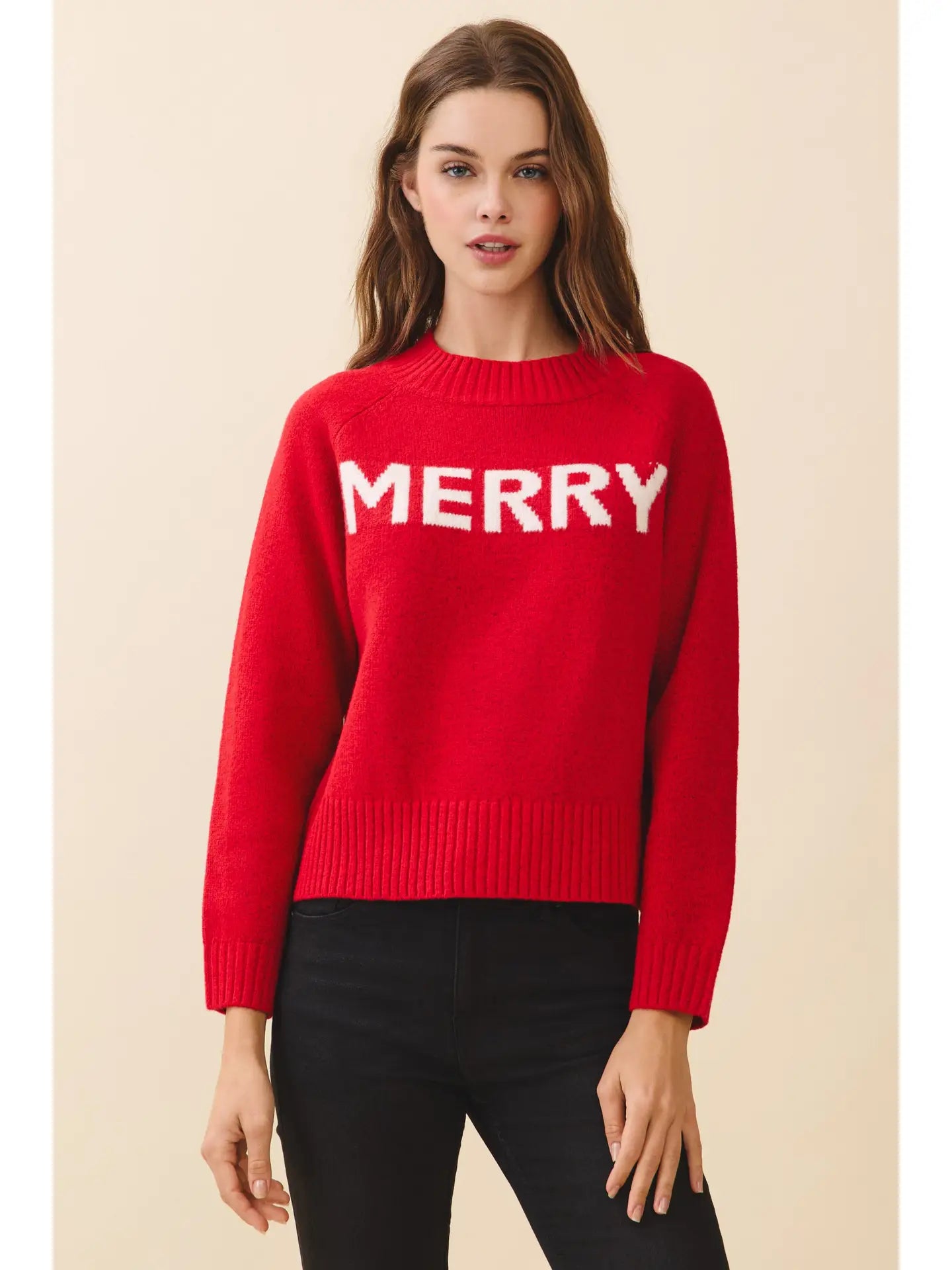 Merry & Bright Crew Sweater