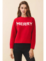 Merry & Bright Crew Sweater
