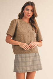 Sable Puff Cardigan