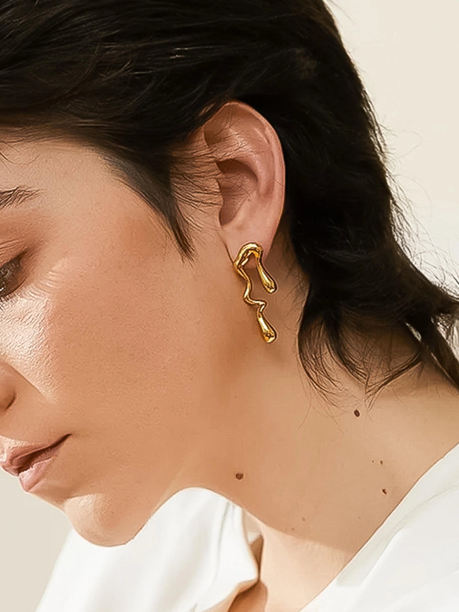 Molten Mismatch Earrings