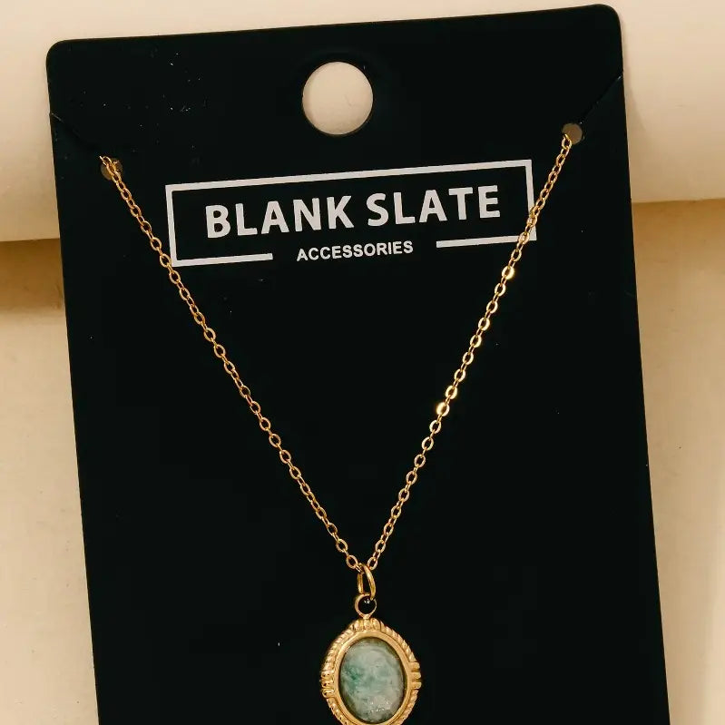 Turquoise Pendant Necklace