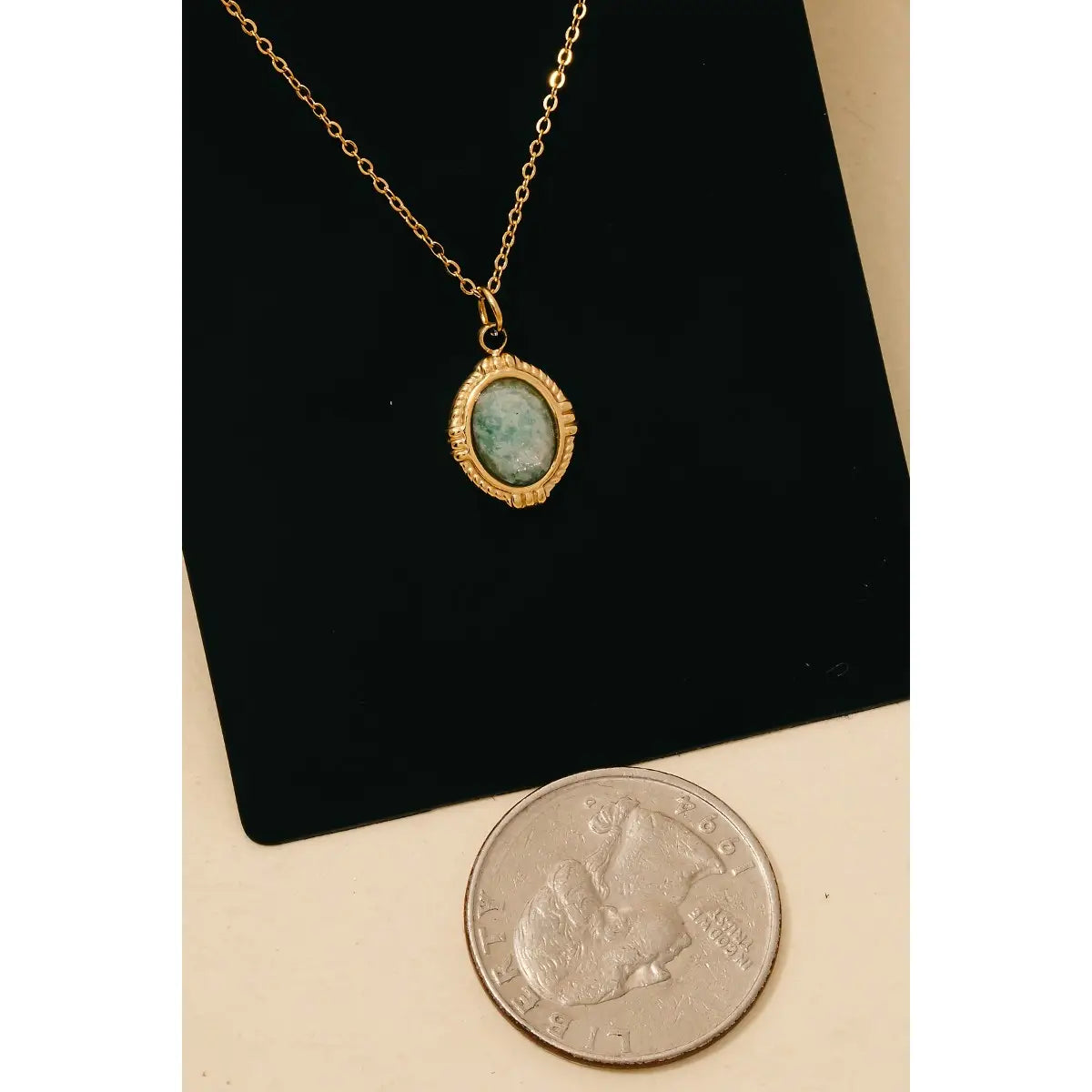 Turquoise Pendant Necklace