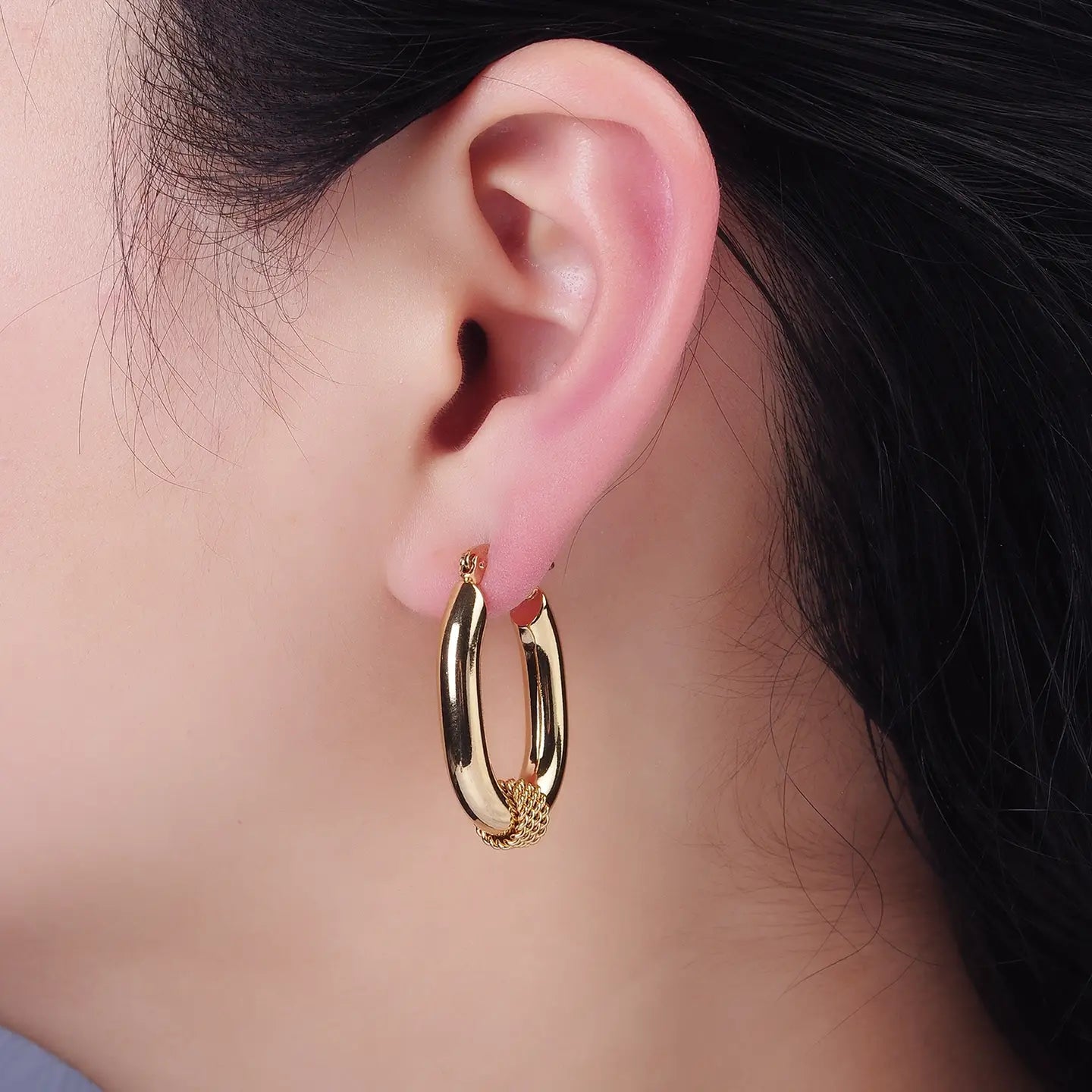 Milan Knot Hoops